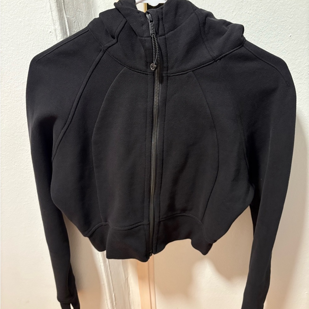 NWOT Lululemon Scuba Full-Zip Cropped Hoodie